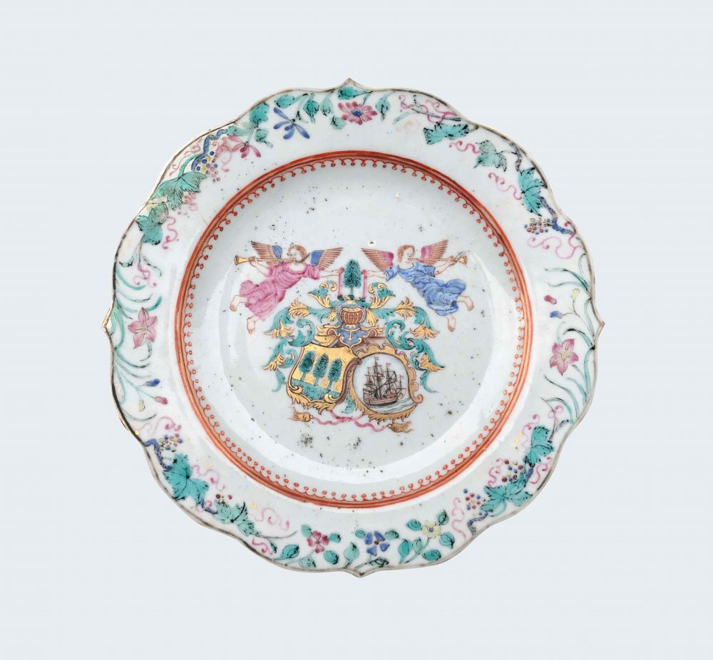 Famille rose Porcelaine Qianlong (173§-1795), circa 1756-1757, Chine Famille rose Porcelaine Qianlong (173§-1795), circa 1756-1757, Chine