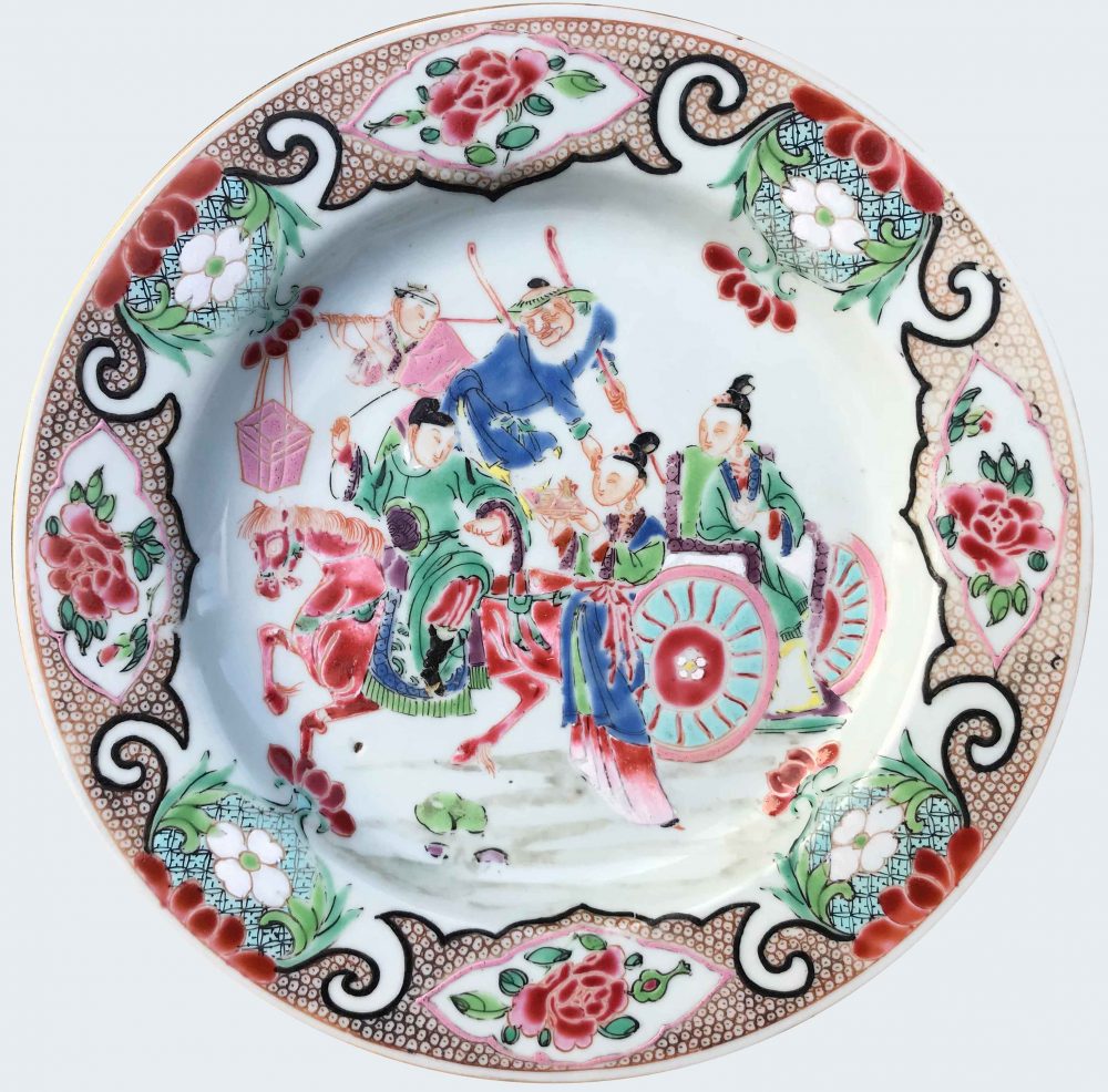 Famille rose Porcelaine Yongzheng (1723-1735), Chine