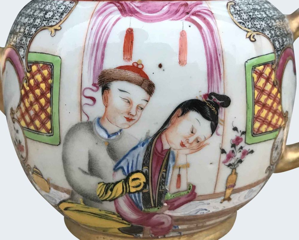 Famille rose Porcelaine Qianlong (1735-1795), Chine