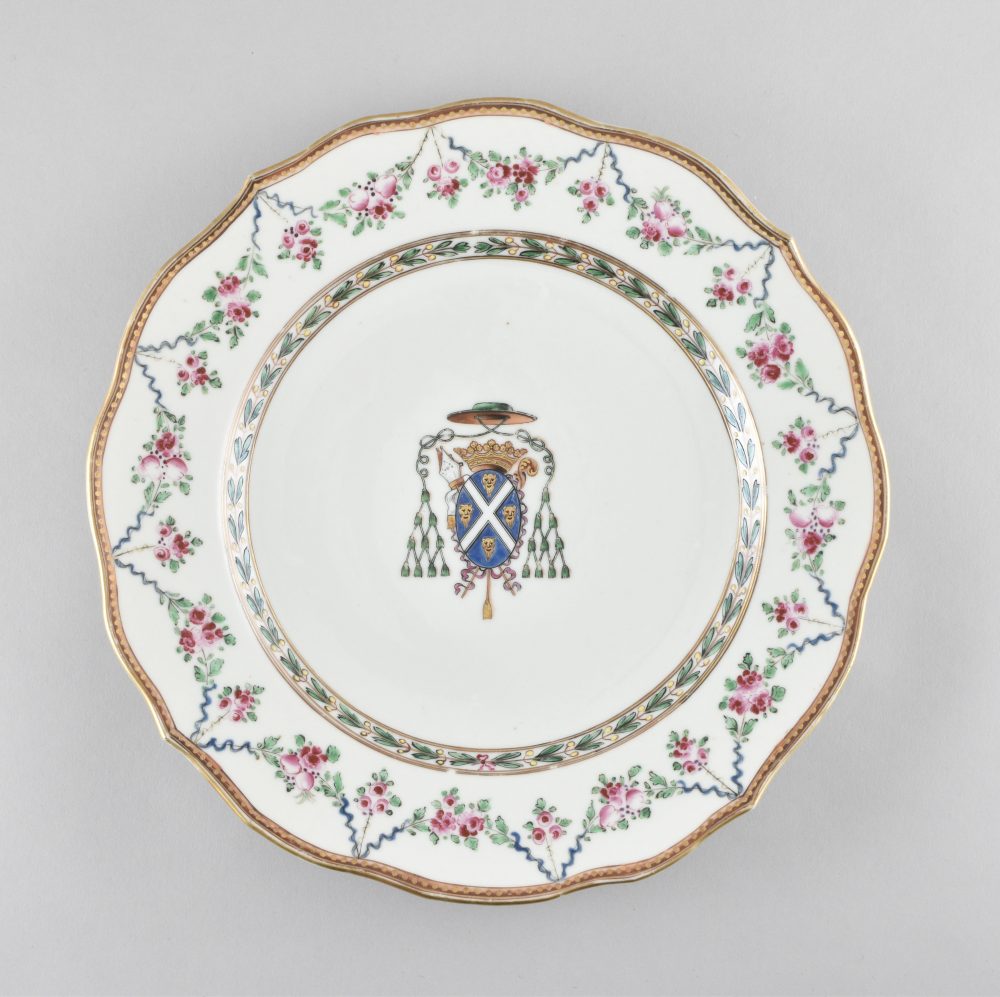 Porcelaine Qianlong (1735-1795), circa 1765, Chine Porcelaine Qianlong (1735-1795), circa 1765, Chine