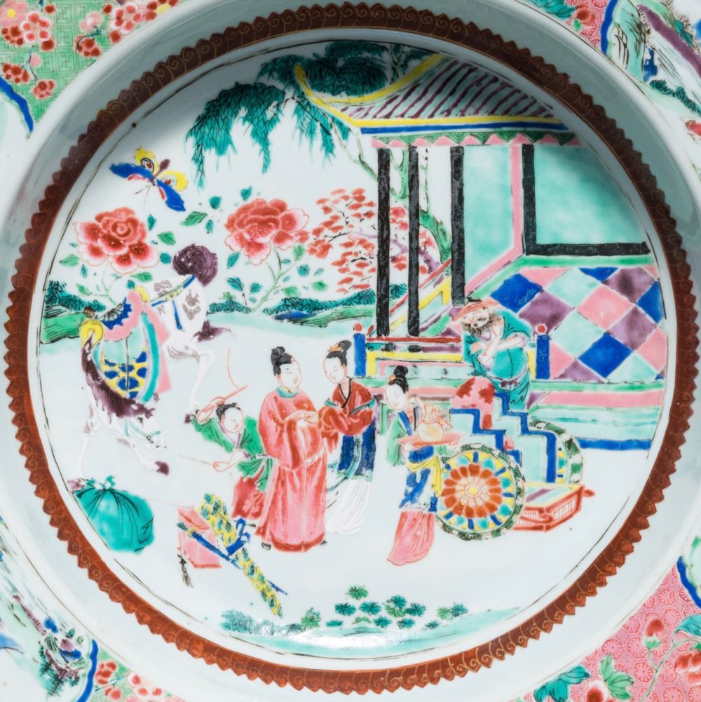 Famille rose Porcelaine Yongzheng (1723-1735), Chine