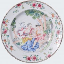 Famille rose Porcelaine Qianlong (1735-1795), circa 1760, Chine Famille rose Porcelaine Qianlong (1735-1795), circa 1760, Chine