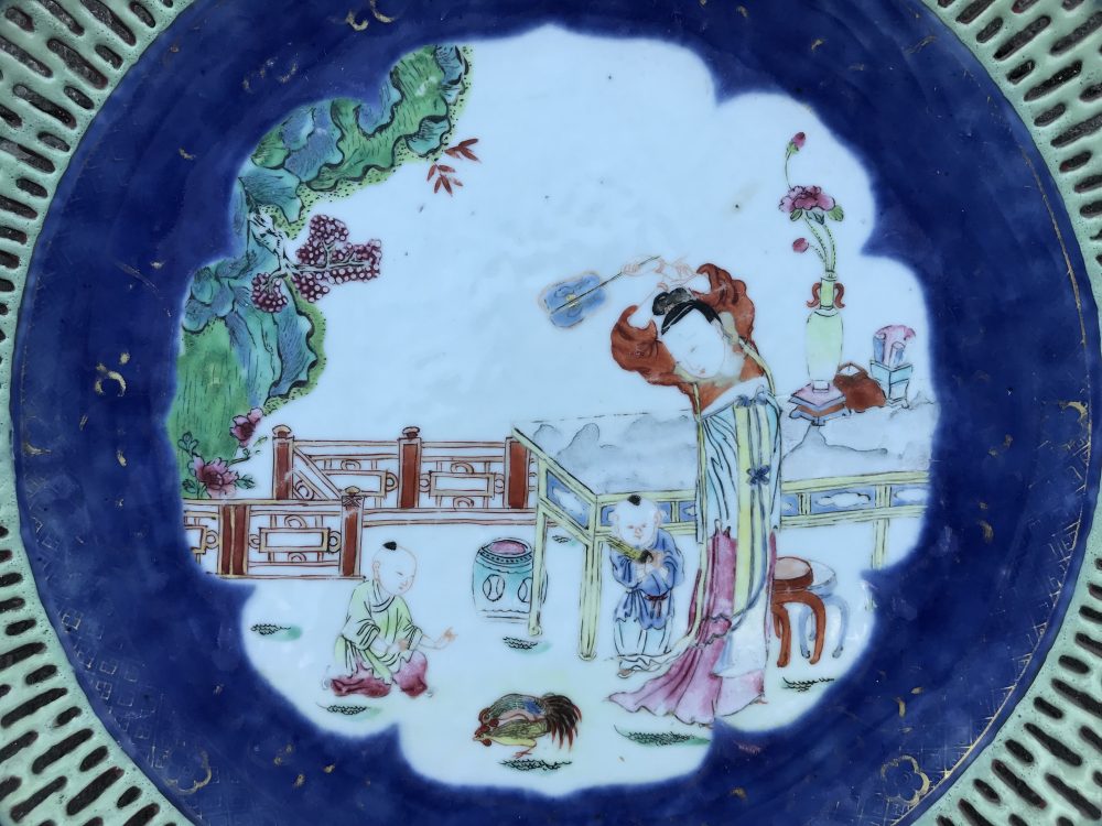 Famille rose Porcelaine Qianlong (1736-1795) , Chine Famille rose Porcelaine Qianlong (1736-1795) , Chine