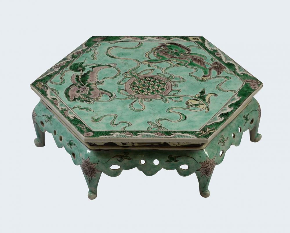 Famille verte Porcelaine Kangxi, Chine Famille verte Porcelaine Kangxi, Chine