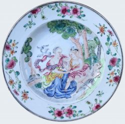 Famille rose Porcelaine Qianlong (1735-1795), circa 1760, Chine Famille rose Porcelaine Qianlong (1735-1795), circa 1760, Chine