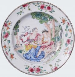 Famille rose Porcelaine Qianlong (1735-1795), circa 1760, Chine Famille rose Porcelaine Qianlong (1735-1795), circa 1760, Chine