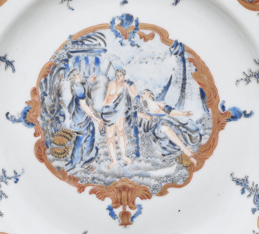 Porcelain Qianlong (1735-1795), circa 1745/1750, China