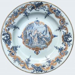 Porcelain Qianlong (1735-1795), circa 1745/1750, China Porcelain Qianlong (1735-1795), circa 1745/1750, China