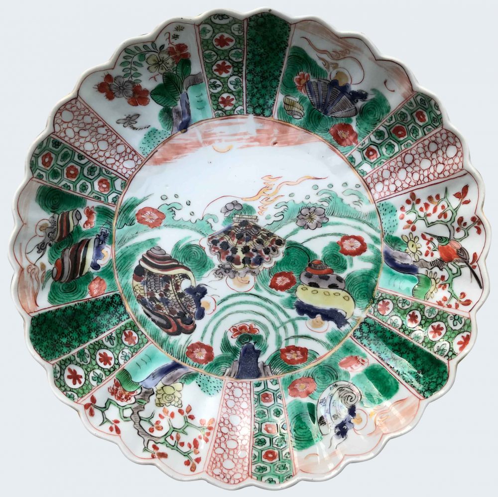 Famille verte Porcelaine Kangxi (1662-1722), Chine