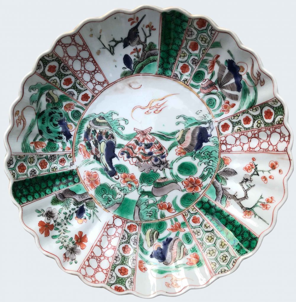 Famille verte Porcelaine Kangxi (1662-1722), Chine Famille verte Porcelaine Kangxi (1662-1722), Chine