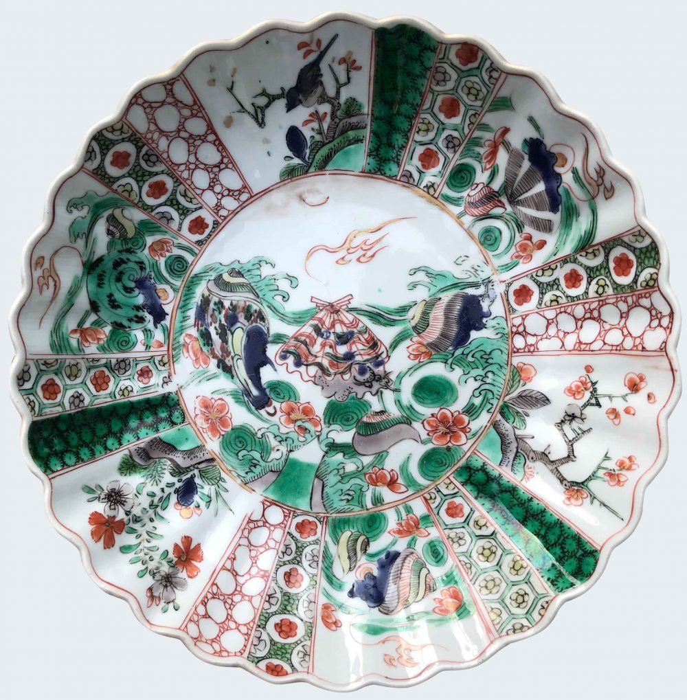 Famille verte Porcelaine Kangxi (1662-1722), Chine