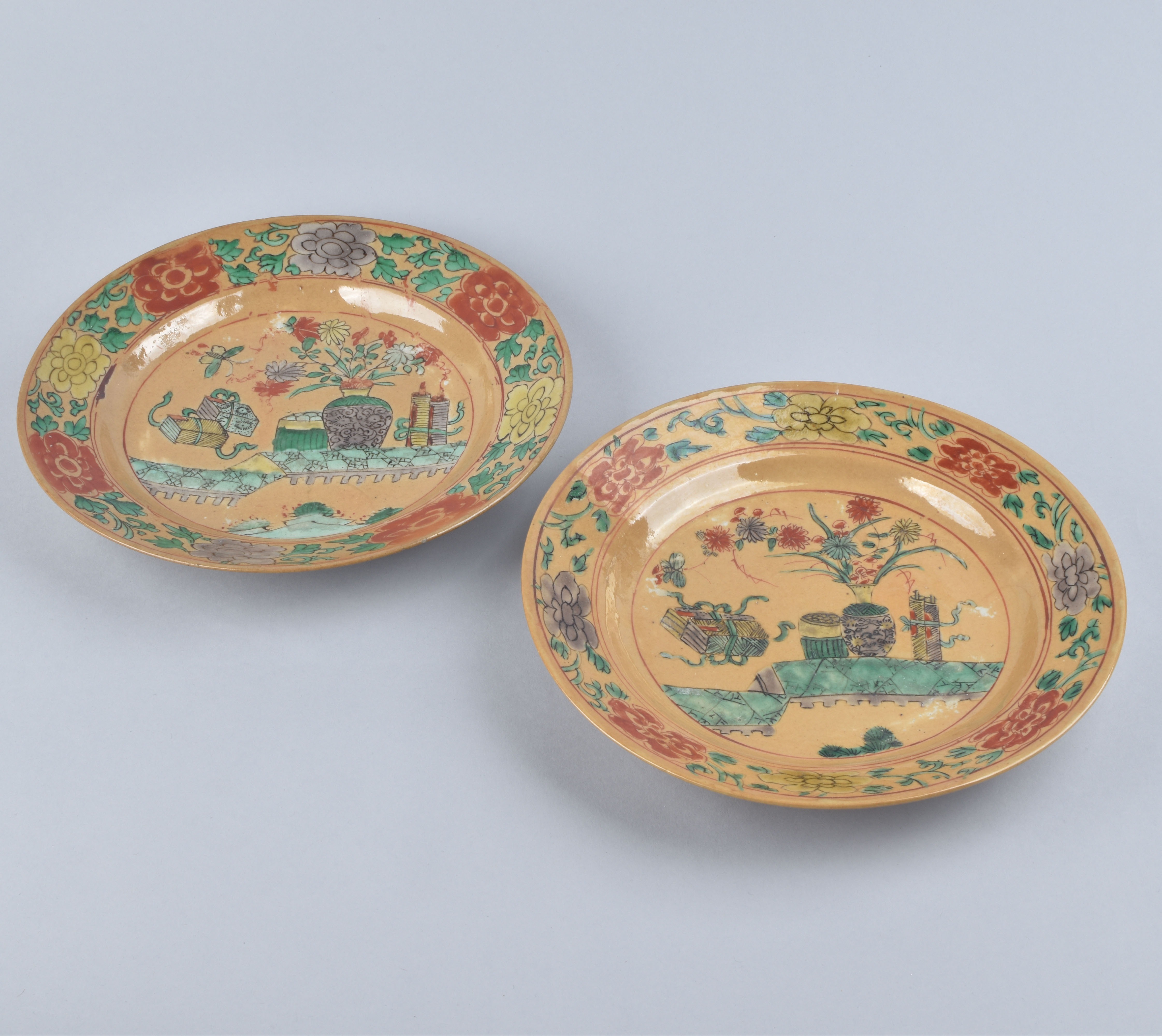 Famille verte Porcelaine Kangxi (1662-1722), China Famille verte Porcelaine Kangxi (1662-1722), China