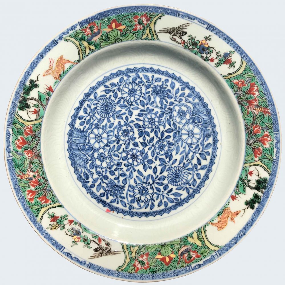 Famille verte Porcelaine Kangxi (1662-1722), Chine Famille verte Porcelaine Kangxi (1662-1722), Chine