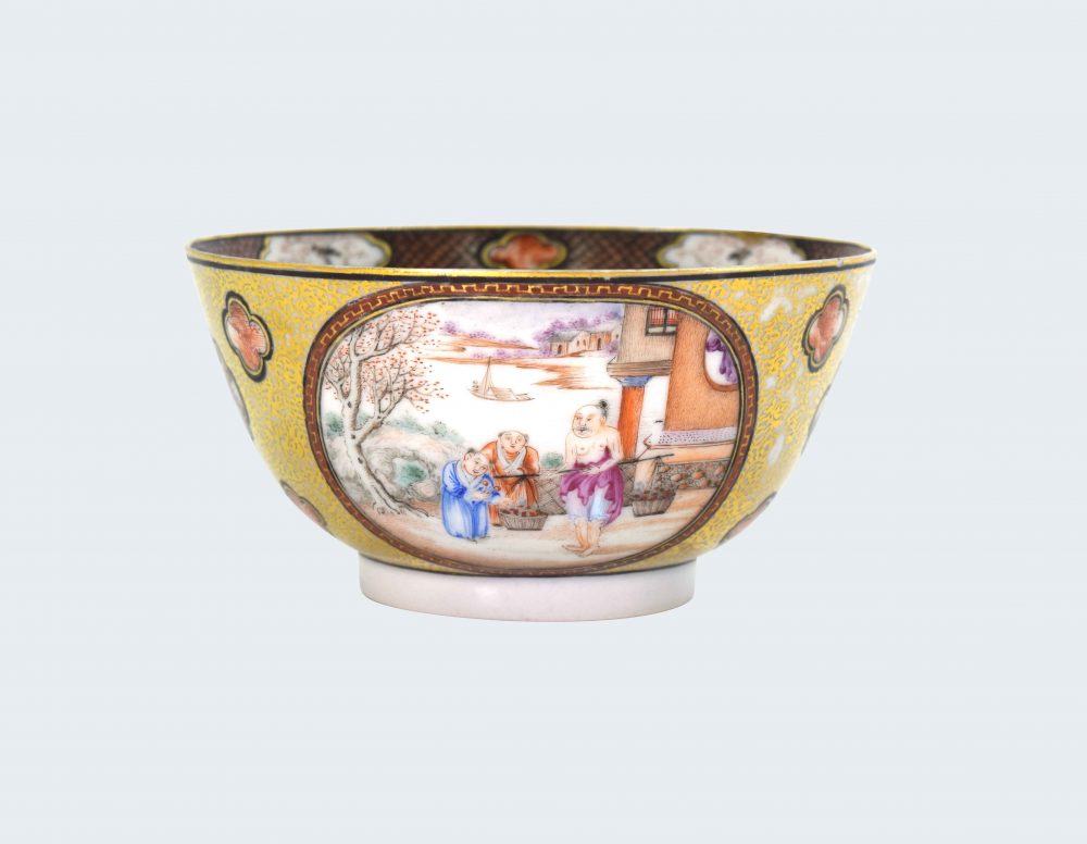 Famille rose Porcelaine Fin de l'époque Qianlong (1736-1795), circa 1790-1800, Chine Famille rose Porcelaine Fin de l'époque Qianlong (1736-1795), circa 1790-1800, Chine