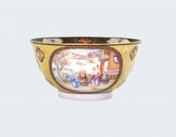 Famille rose Porcelaine Fin de l'époque Qianlong (1736-1795), circa 1790-1800, Chine