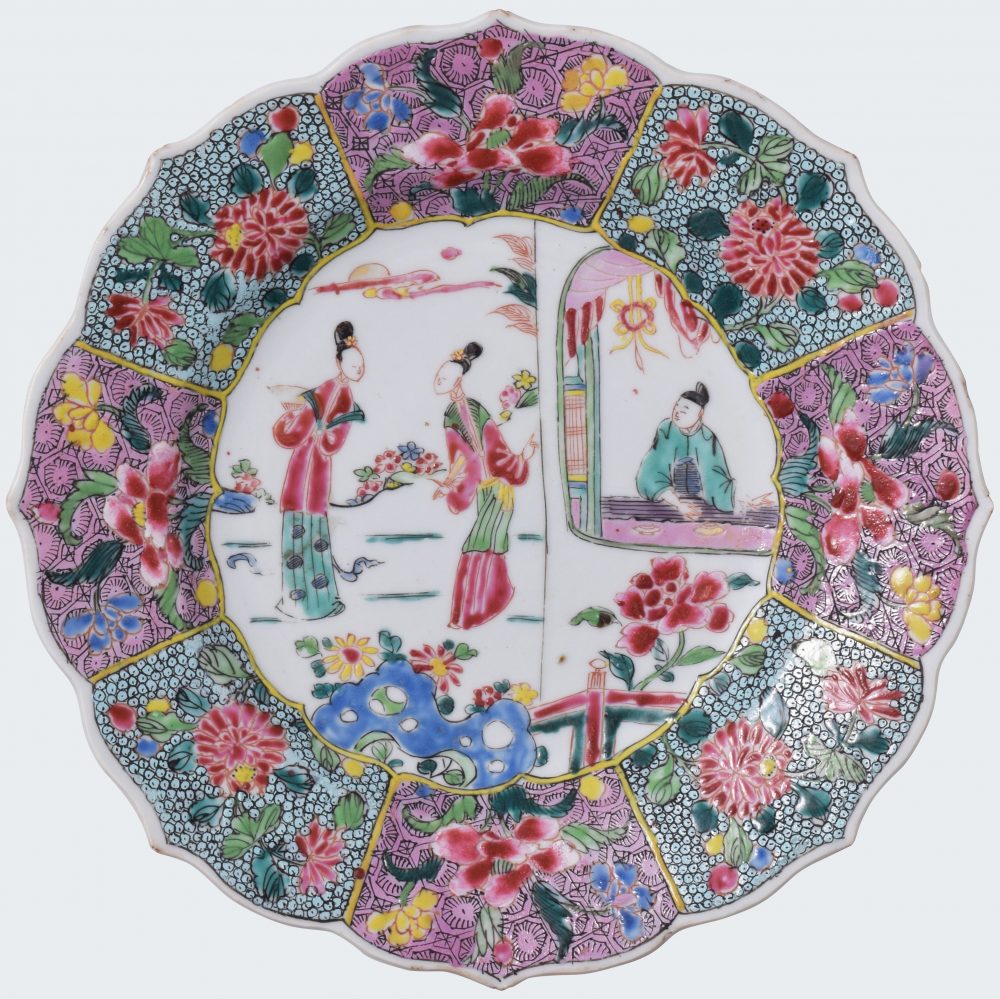 Famille rose Porcelaine Yongzheng (1723-1735), Chine