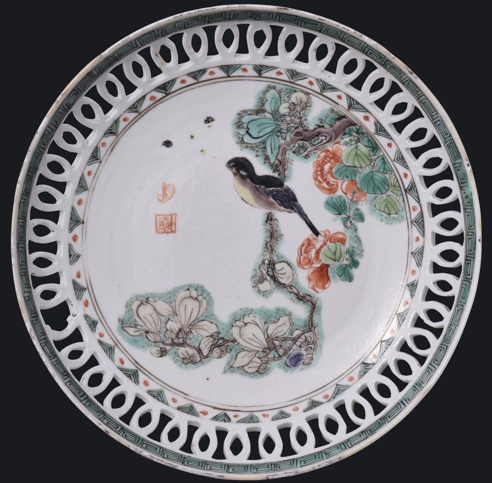 Famille verte Porcelaine Kangxi (1662-1722), Chine