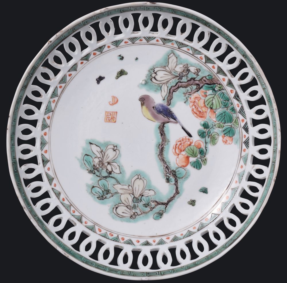 Famille verte Porcelaine Kangxi (1662-1722), Chine