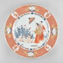Porcelaine Qianlong (1735-1795), circa 1740, Chine Porcelaine Qianlong (1735-1795), circa 1740, Chine