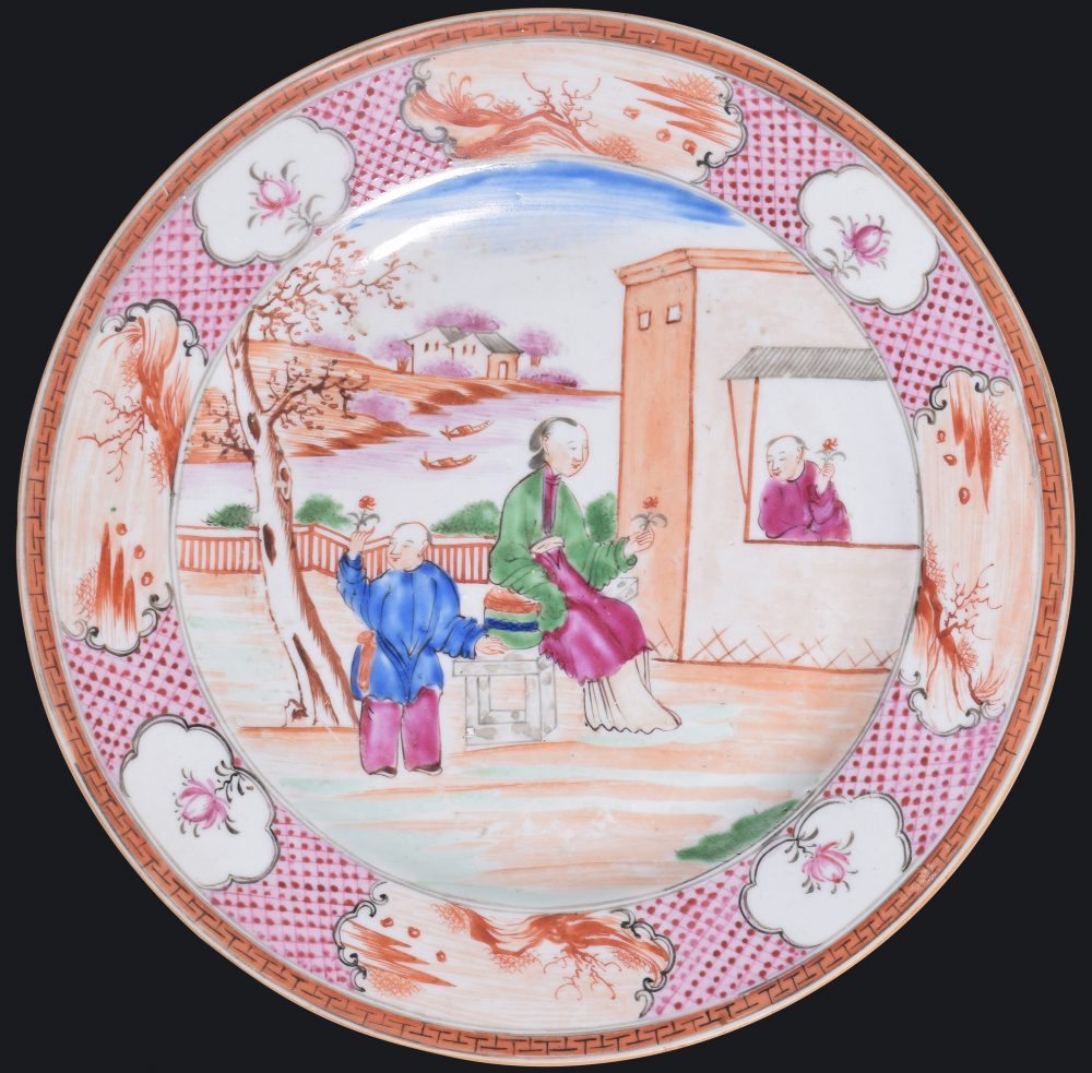 Famille rose Porcelaine Qianlong (1735-1795), Chine Famille rose Porcelaine Qianlong (1735-1795), Chine