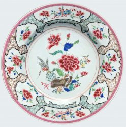 Famille rose Porcelaine Yongzheng (1723-1735), Chine