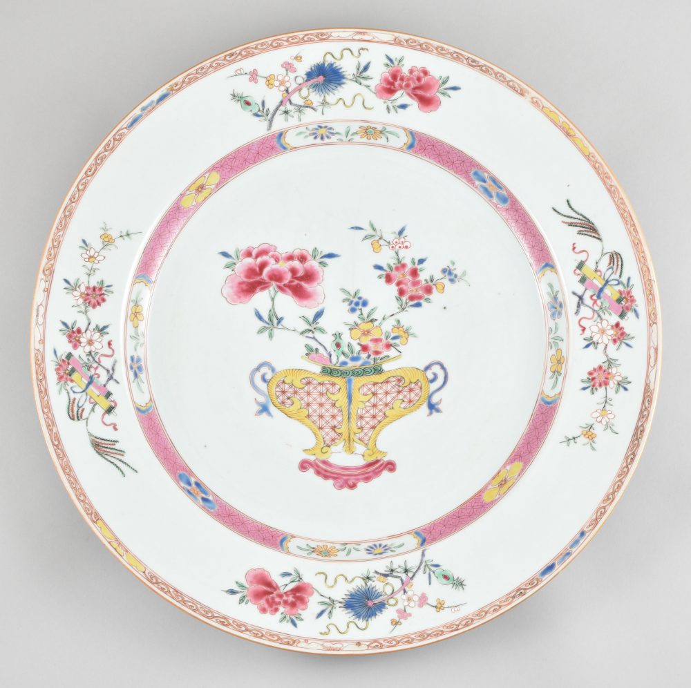 Famille rose Porcelaine Yongzheng (1723-1735), Chine