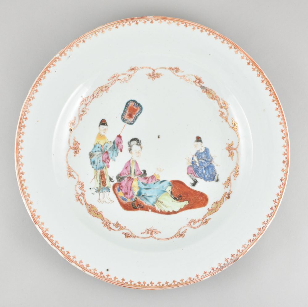 Porcelaine Qianlong (1735-1795), circa 1770, Chine Porcelaine Qianlong (1735-1795), circa 1770, Chine