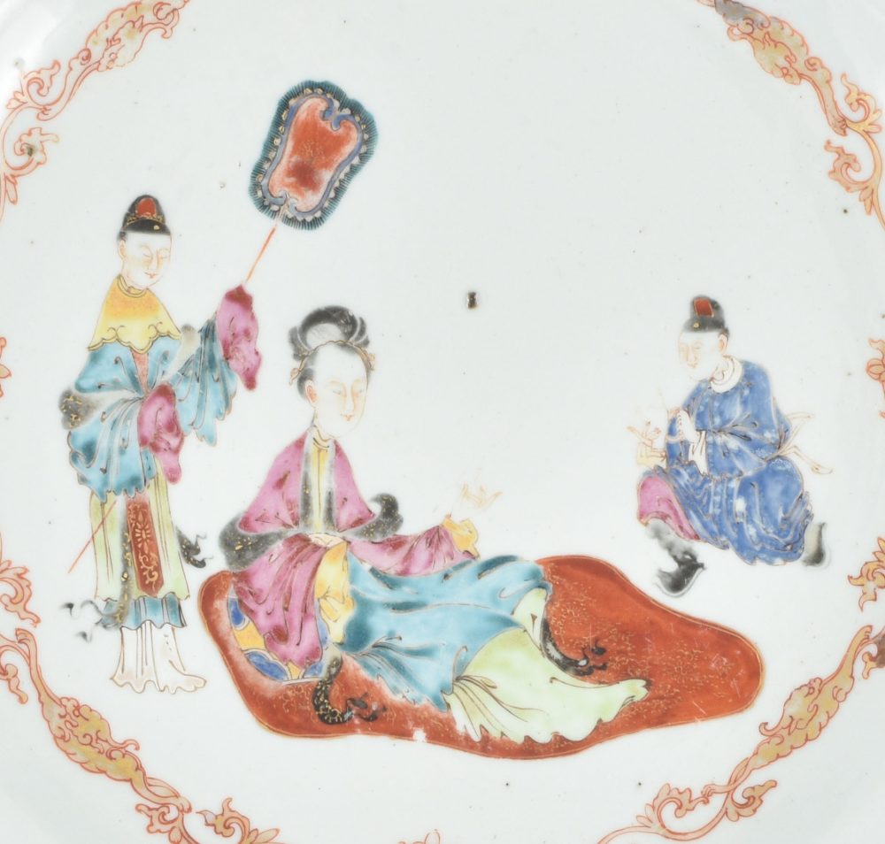 Porcelaine Qianlong (1735-1795), circa 1770, Chine Porcelaine Qianlong (1735-1795), circa 1770, Chine