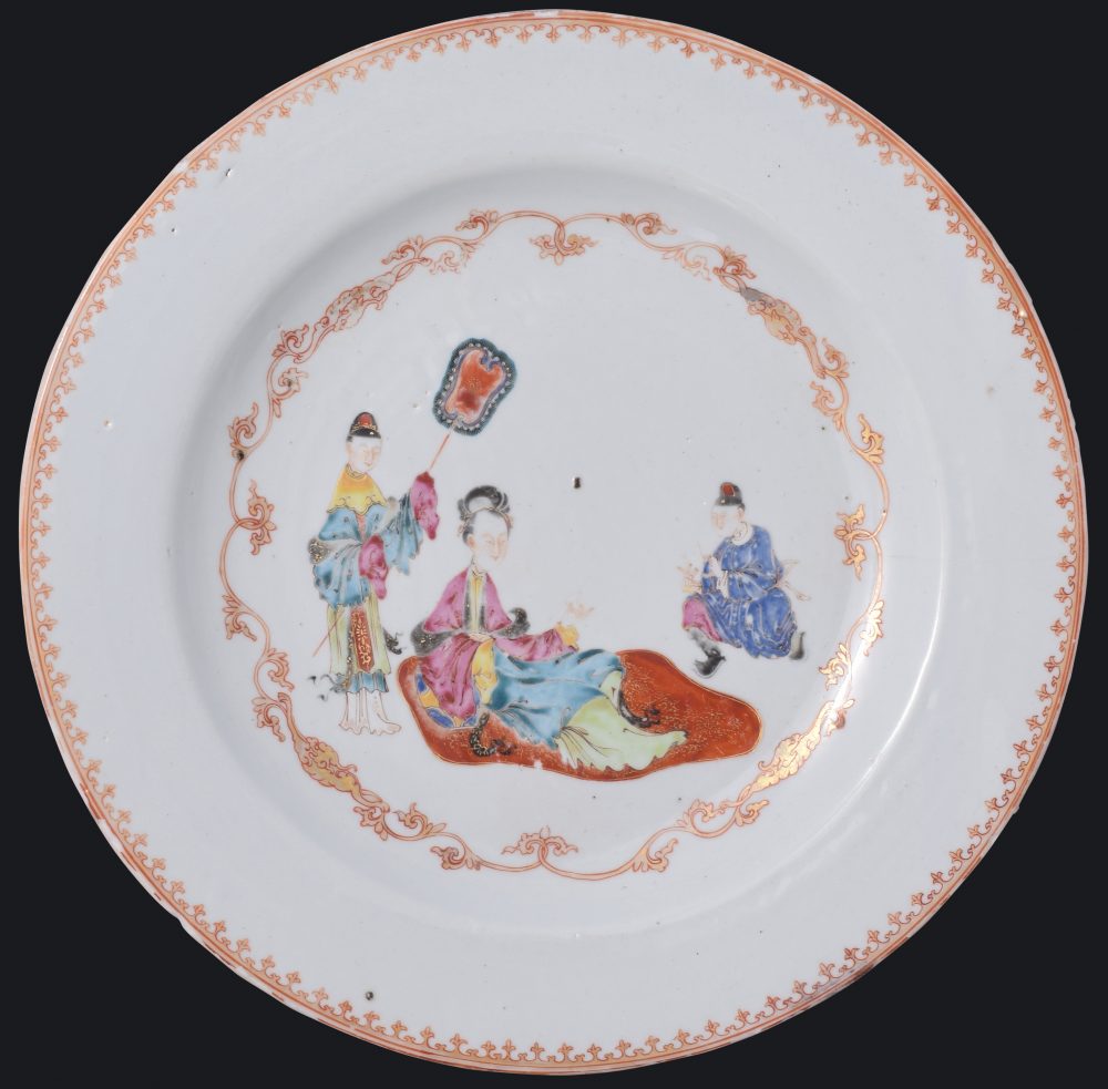 Porcelaine Qianlong (1735-1795), circa 1770, Chine Porcelaine Qianlong (1735-1795), circa 1770, Chine