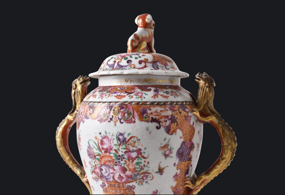 Famille rose Porcelaine Qianlong (1735-1795), Chine