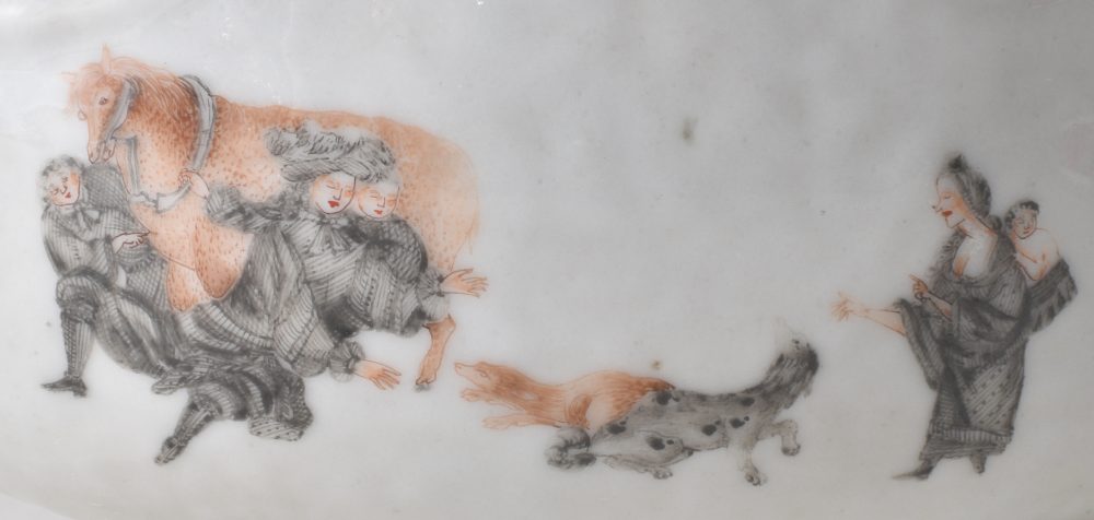 Porcelaine Qianlong (1735-1795), ca. 1750, Chine Porcelaine Qianlong (1735-1795), ca. 1750, Chine