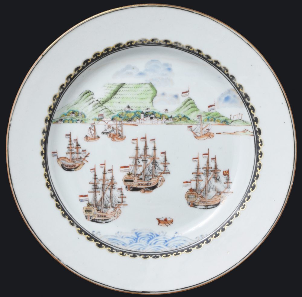 Porcelain Qianlong (1735-1795), circa 1740, Chine Porcelain Qianlong (1735-1795), circa 1740, Chine