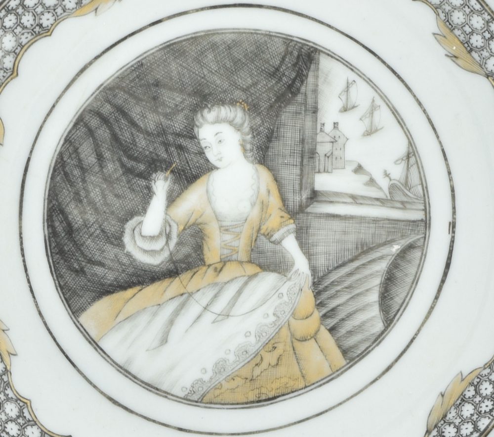 Porcelaine Qianlong (1735-1795), circa 1750, Chine Porcelaine Qianlong (1735-1795), circa 1750, Chine