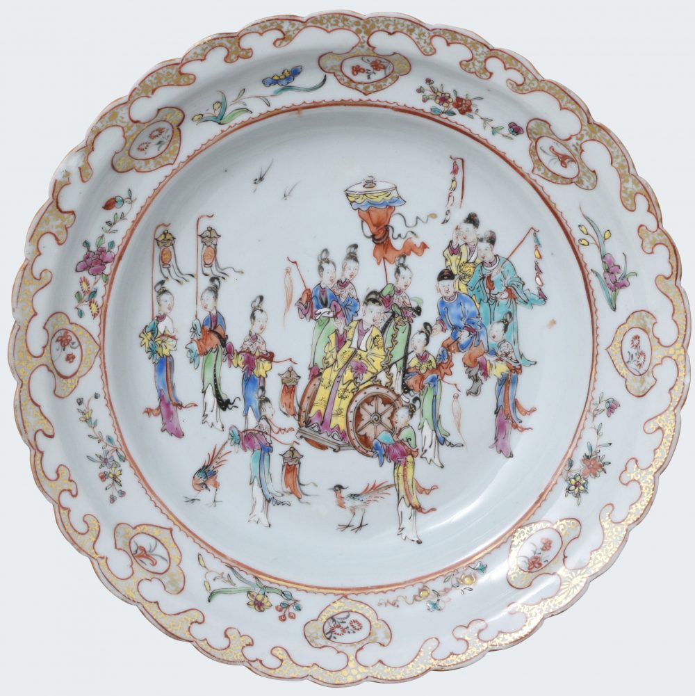 Famille rose Porcelaine Qianlong (1735-1795), ca. 1760, Chine Famille rose Porcelaine Qianlong (1735-1795), ca. 1760, Chine