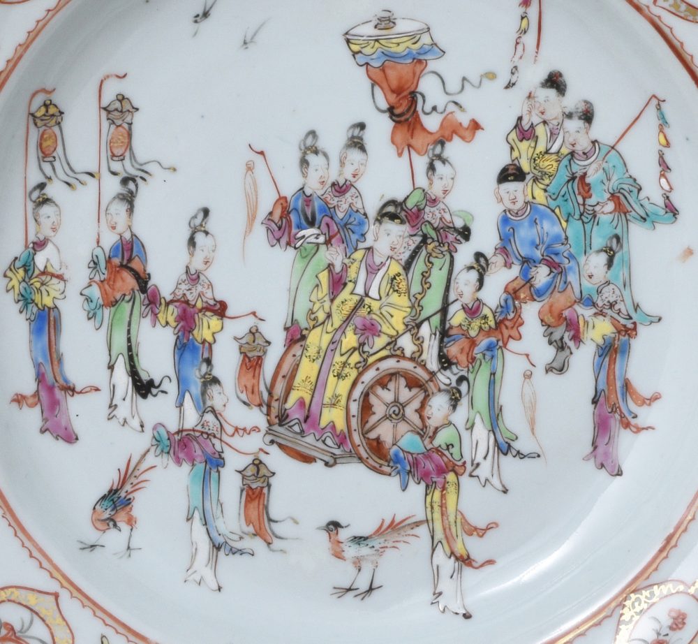 Famille rose Porcelaine Qianlong (1735-1795), ca. 1760, Chine Famille rose Porcelaine Qianlong (1735-1795), ca. 1760, Chine