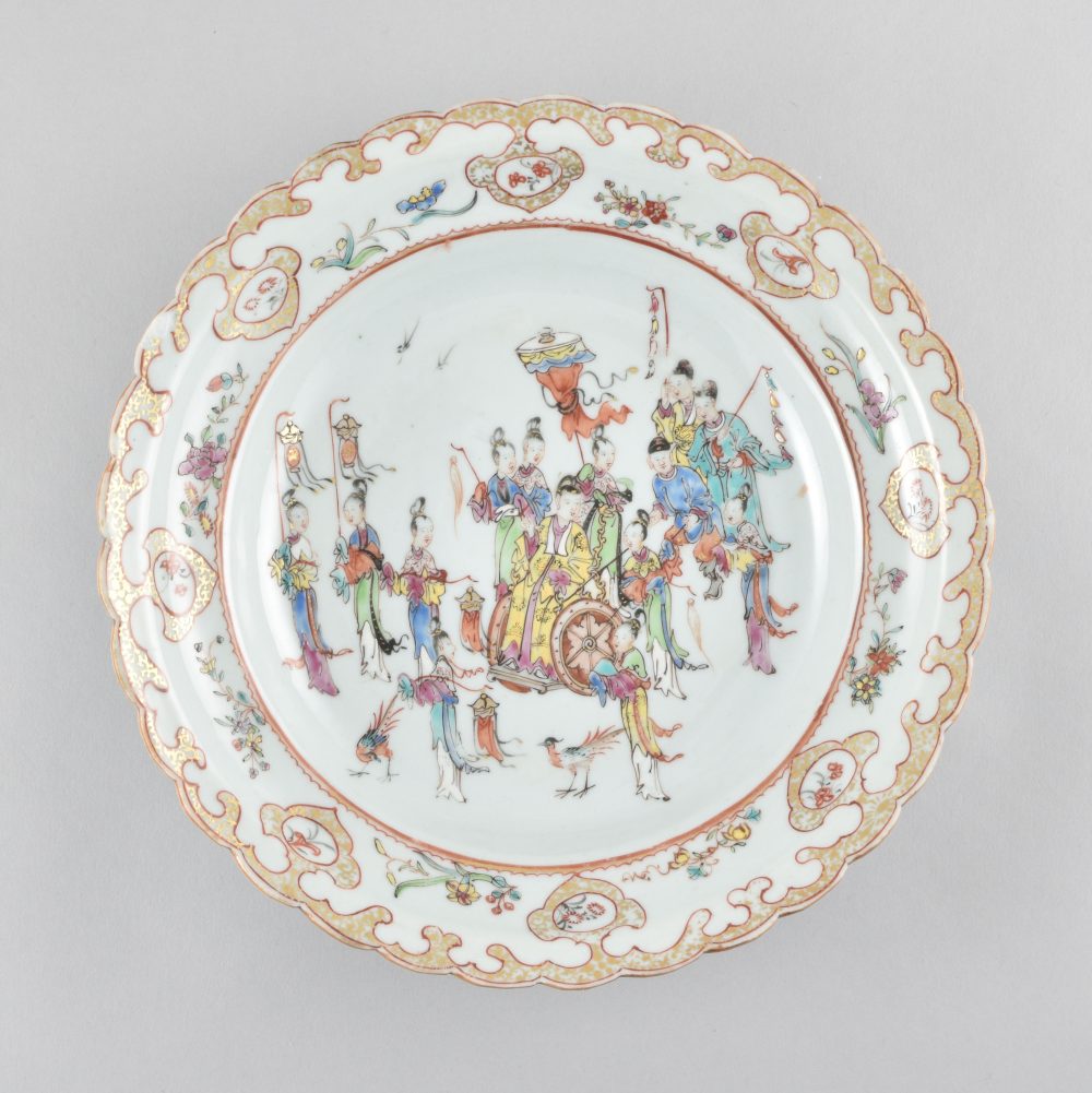 Famille rose Porcelaine Qianlong (1735-1795), ca. 1760, Chine Famille rose Porcelaine Qianlong (1735-1795), ca. 1760, Chine