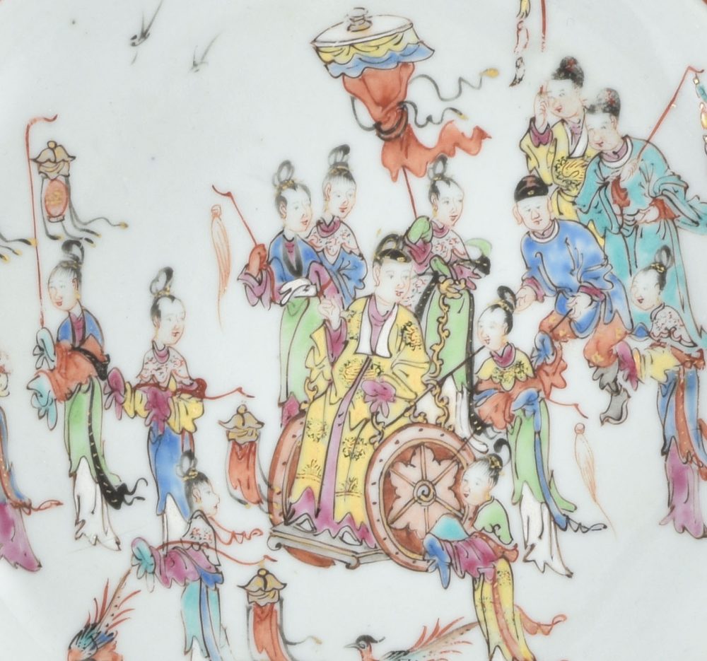 Famille rose Porcelaine Qianlong (1735-1795), ca. 1760, Chine Famille rose Porcelaine Qianlong (1735-1795), ca. 1760, Chine