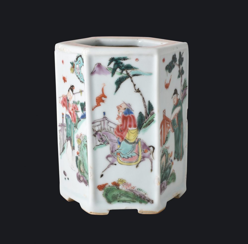 Famille rose Porcelaine Yongzheng (1723-1735), Chine