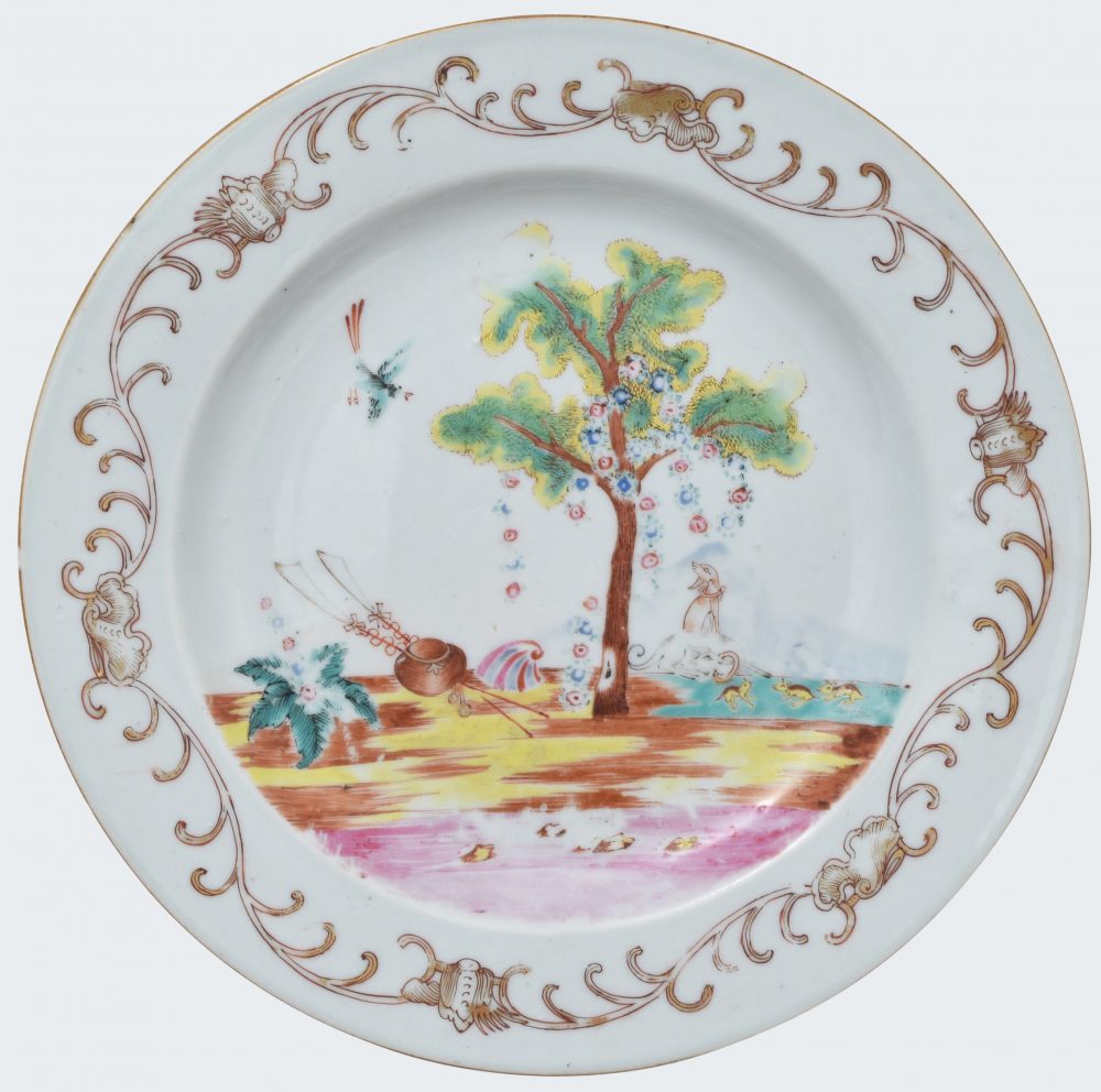 Porcelaine Qianlong (1735-1795), ca. 1750, Chine Porcelaine Qianlong (1735-1795), ca. 1750, Chine