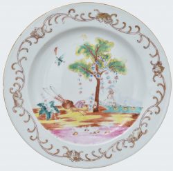 Porcelaine Qianlong (1735-1795), ca. 1750, Chine Porcelaine Qianlong (1735-1795), ca. 1750, Chine