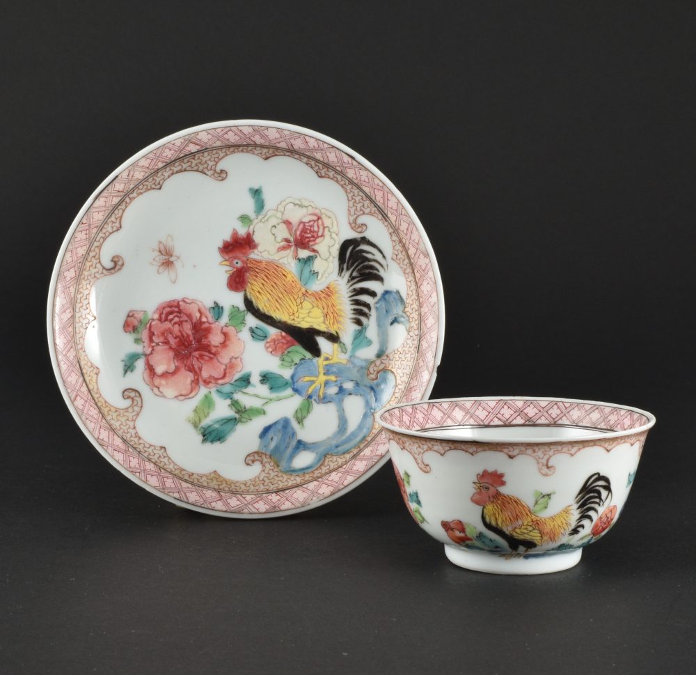 Famille rose Porcelaine Yongzheng (1723-1735), Chine