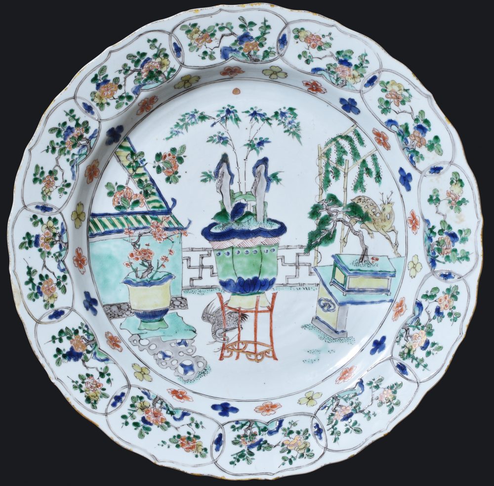 Famille verte Porcelaine Kangxi (1662-1722), Chine Famille verte Porcelaine Kangxi (1662-1722), Chine