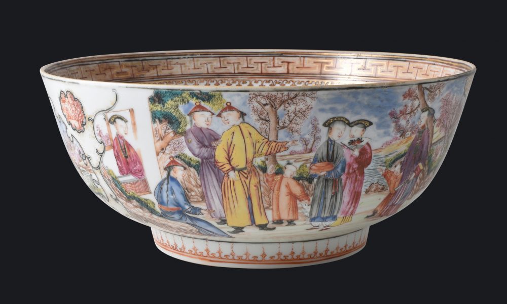 Porcelaine Qianlong (1735-1795), circa 1775, Chine Porcelaine Qianlong (1735-1795), circa 1775, Chine