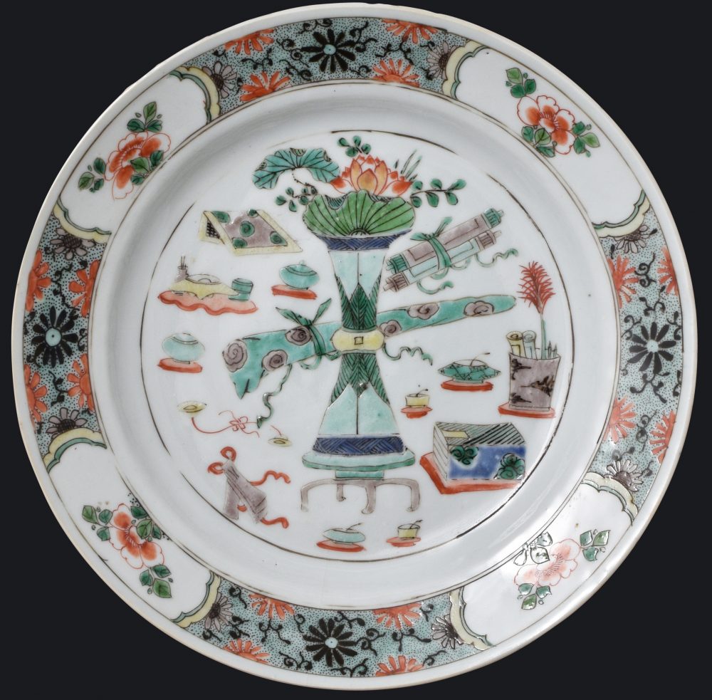 Famille verte Porcelaine Kangxi (1662-1722), Chine Famille verte Porcelaine Kangxi (1662-1722), Chine