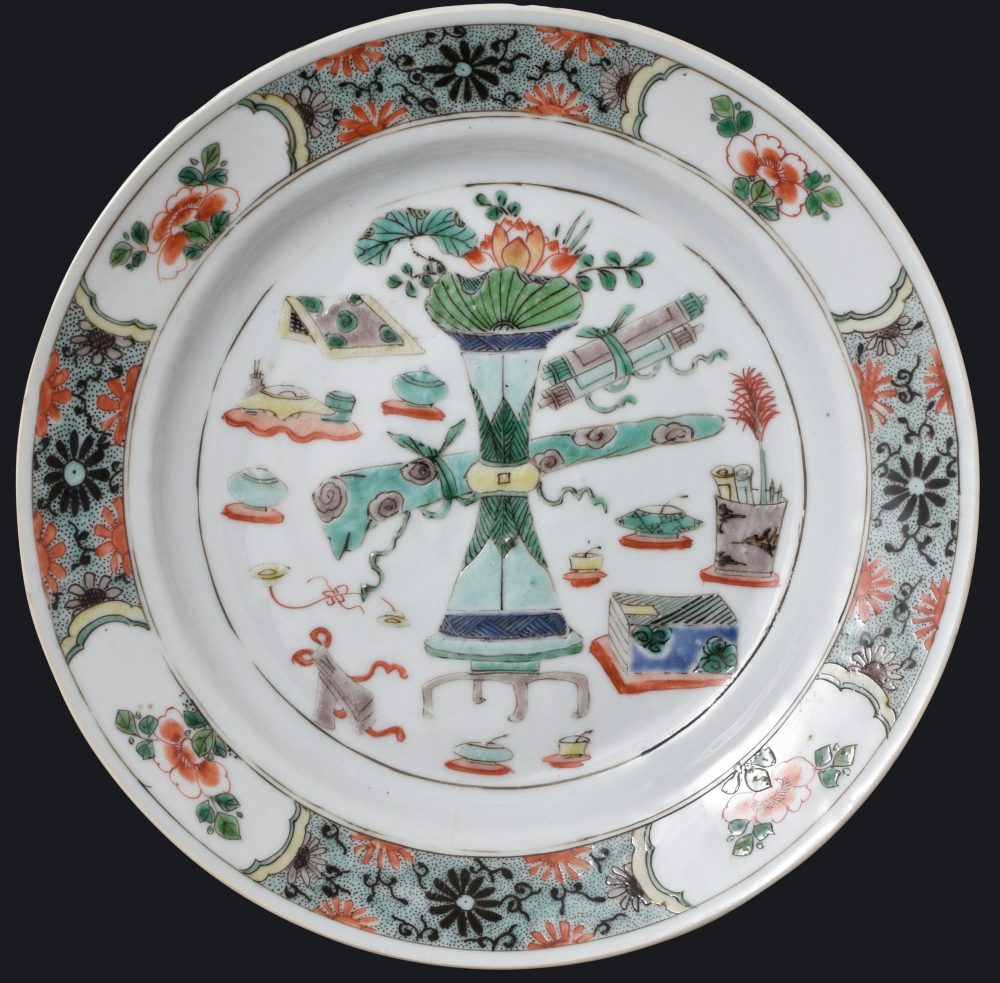 Famille verte Porcelaine Kangxi (1662-1722), Chine