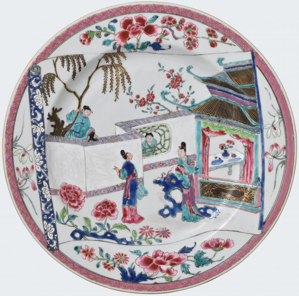 Famille rose Porcelaine Yongzheng (1723-1735), Chine