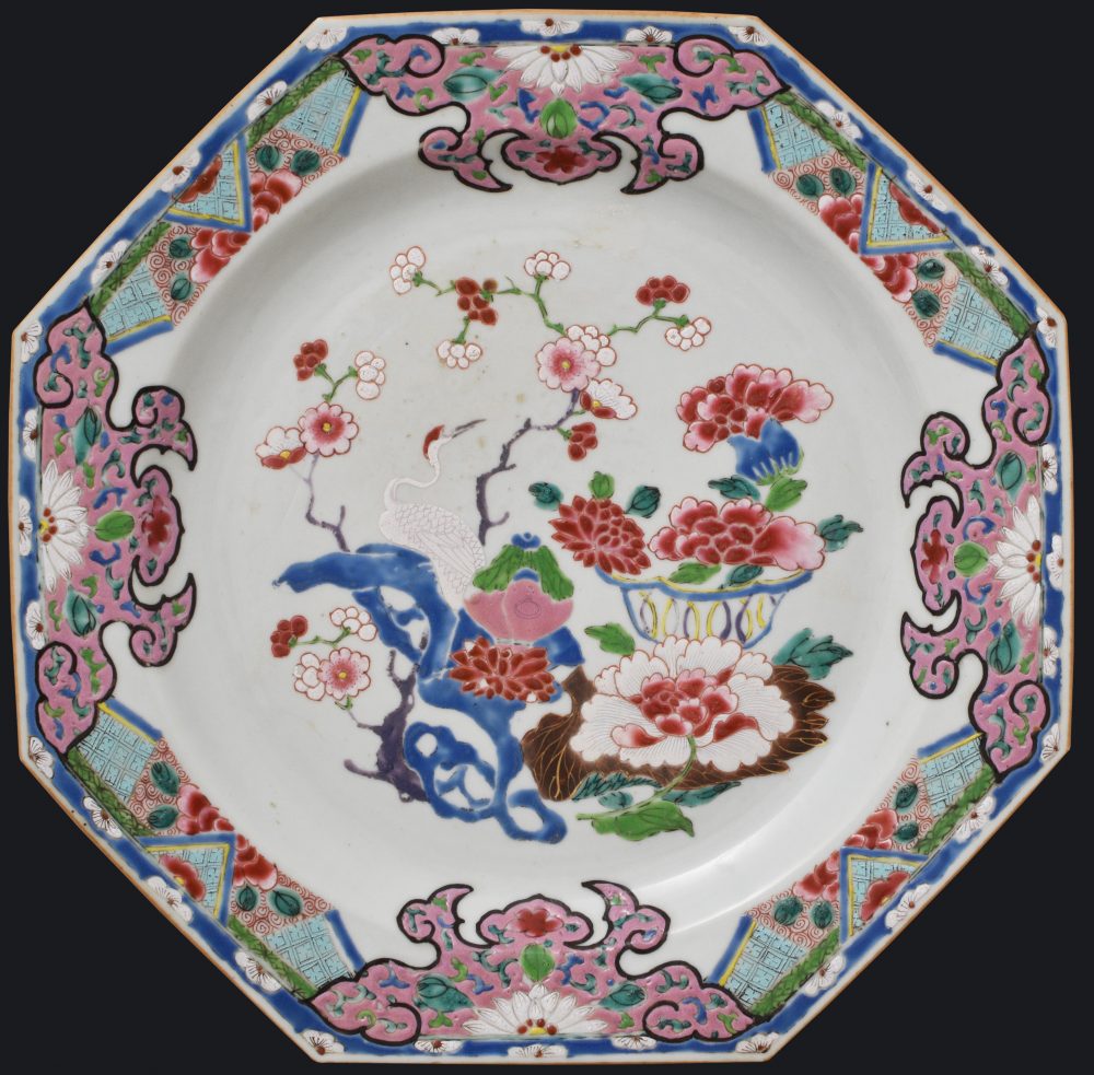 Famille rose Porcelaine Yongzheng (1723-1735)/Qianlong (1736-1795), ca. 1730/1740, Chine