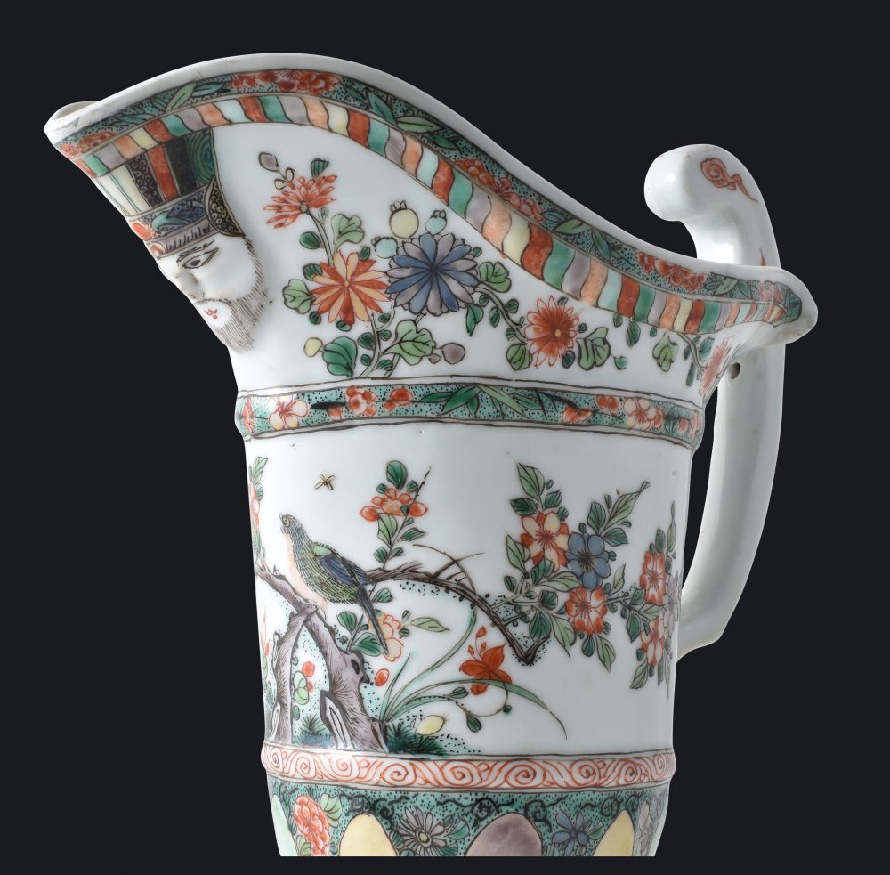 Famille verte Porcelaine Kangxi (1662-1722), ca. 1700, Chine, pour le marché français Famille verte Porcelaine Kangxi (1662-1722), ca. 1700, Chine, pour le marché français