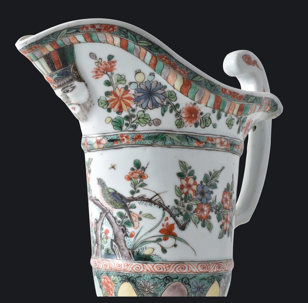 Famille verte Porcelaine Kangxi (1662-1722), ca. 1700, Chine, pour le marché français