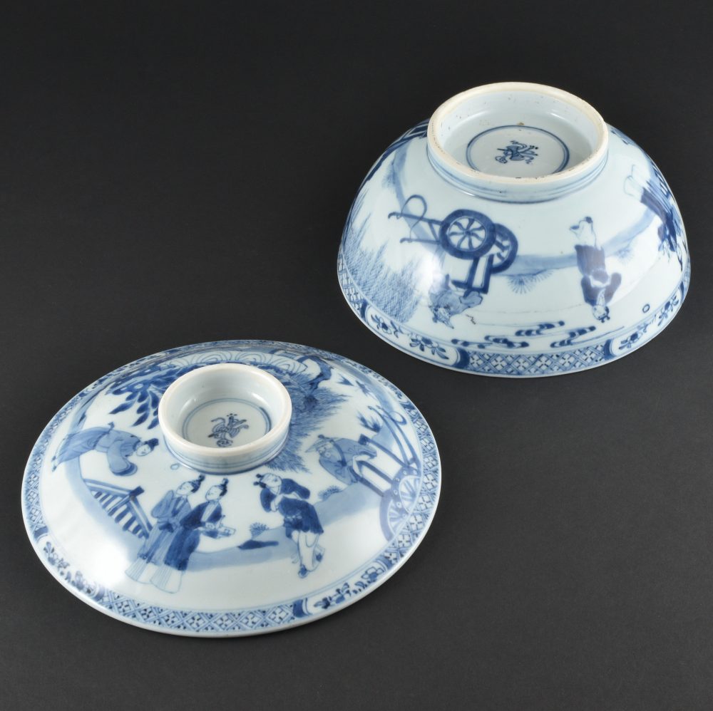 Porcelaine Kangxi (1662-1722), Chine Porcelaine Kangxi (1662-1722), Chine